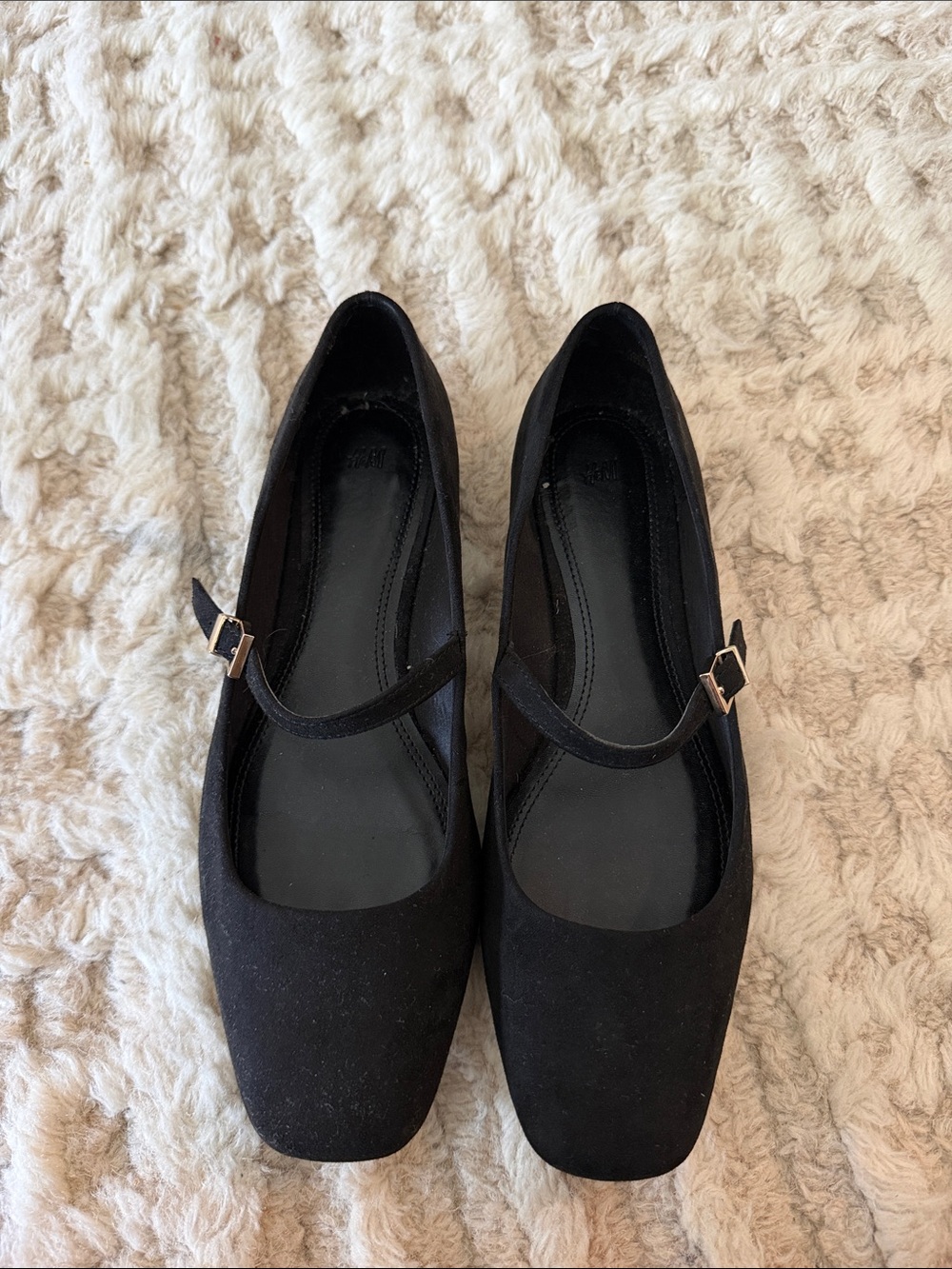 H&M Classic Black Mary Jane Flats